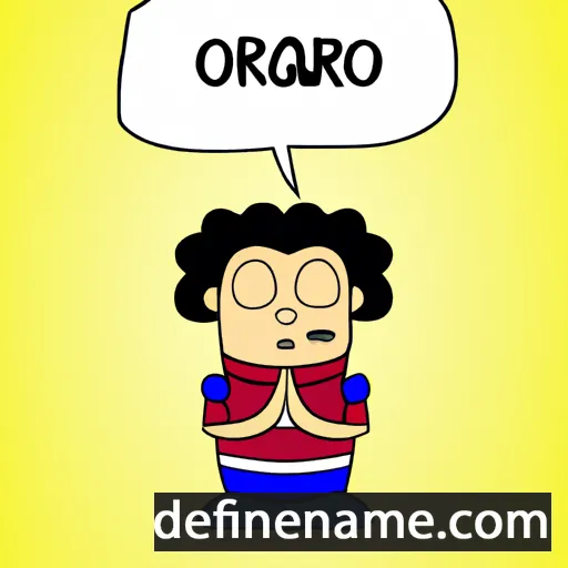 Oración cartoon