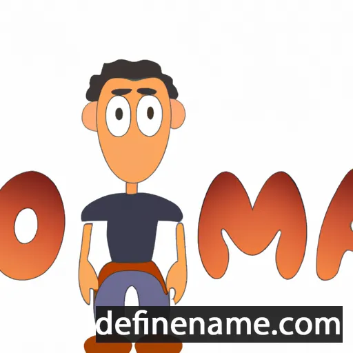 cartoon of the name Orama