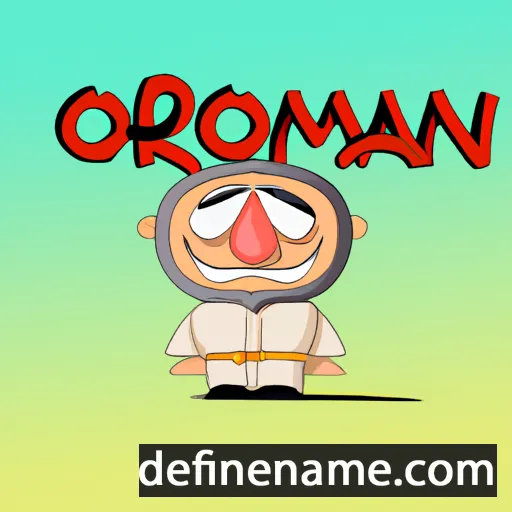 Oraman cartoon