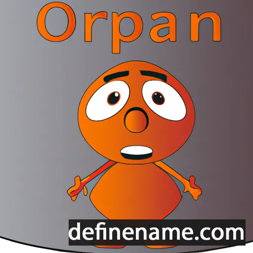 Orapin cartoon