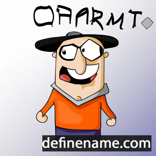 cartoon of the name Oratam