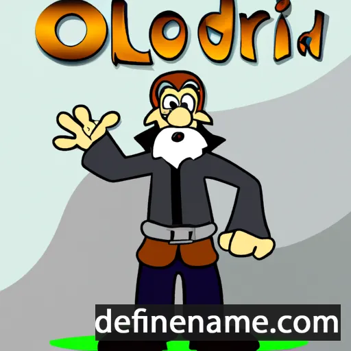 cartoon of the name Ordulf