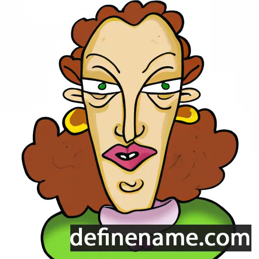 cartoon of the name Orenda