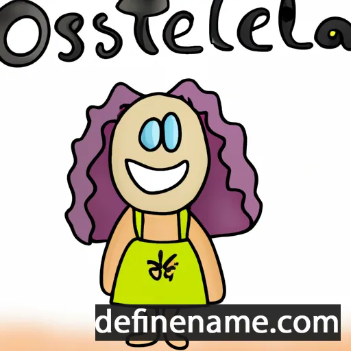 cartoon of the name Orestilla