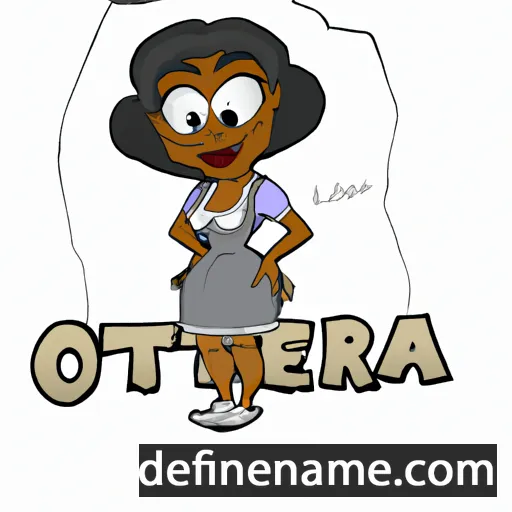 cartoon of the name Oretta