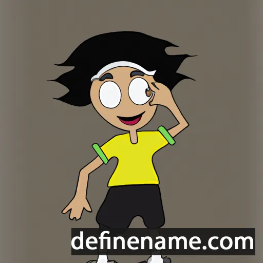 cartoon of the name Orey