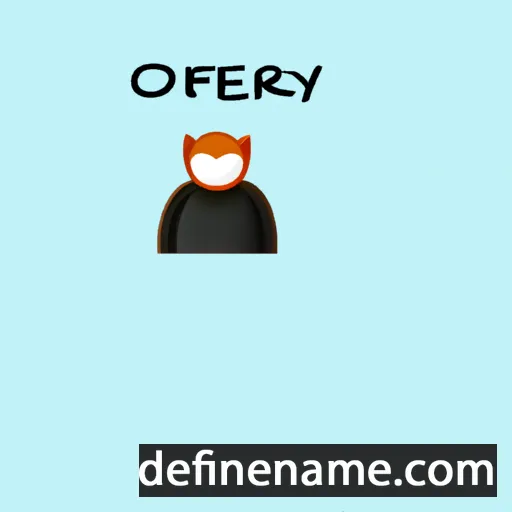 cartoon of the name Orfey