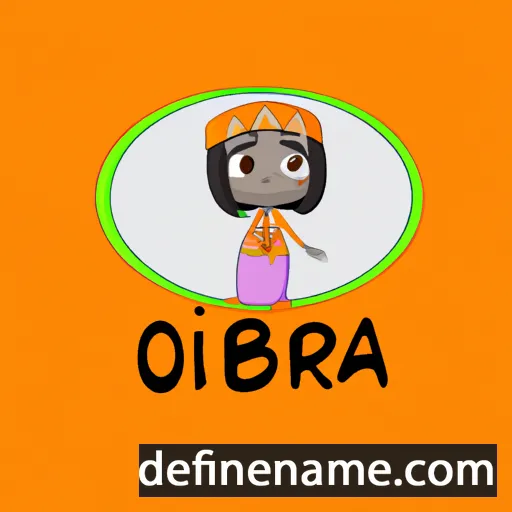 Oribia cartoon