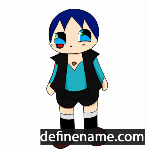 cartoon of the name Orie