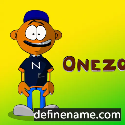 cartoon of the name Orienzio