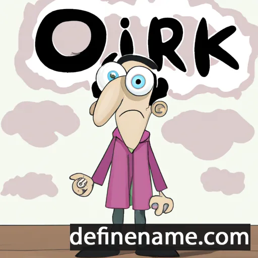 Orik cartoon