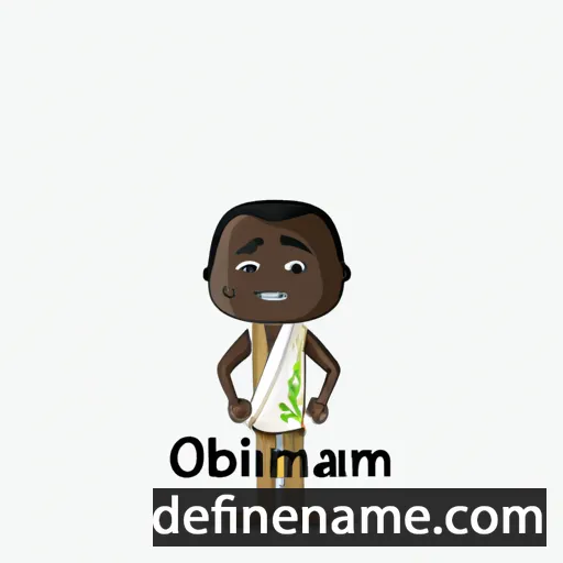 cartoon of the name Orisabunmi