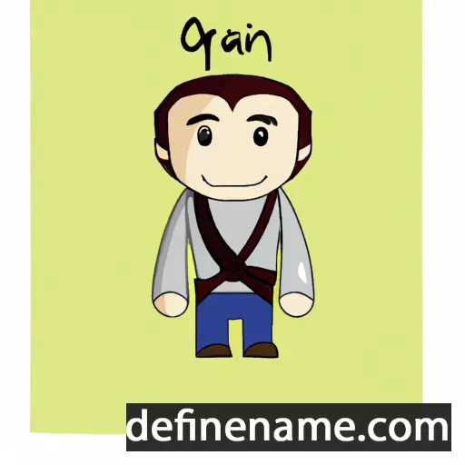 cartoon of the name Oriyan