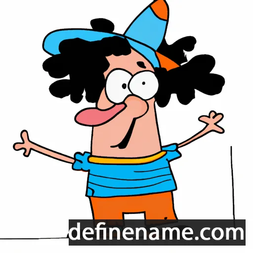 cartoon of the name Orlandó