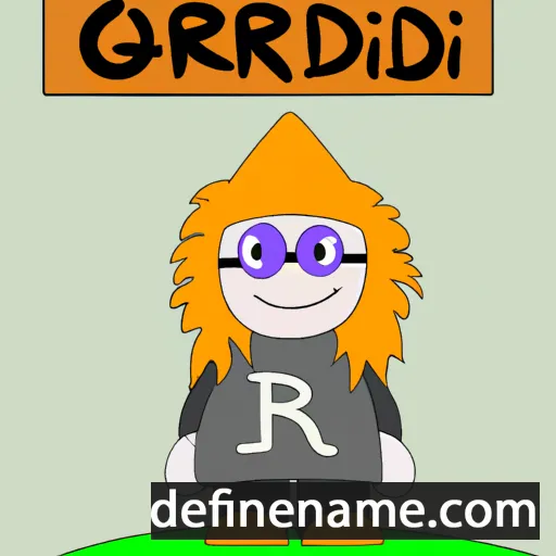 Ormfríðr cartoon