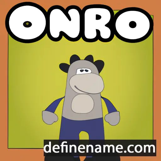 Orneo cartoon