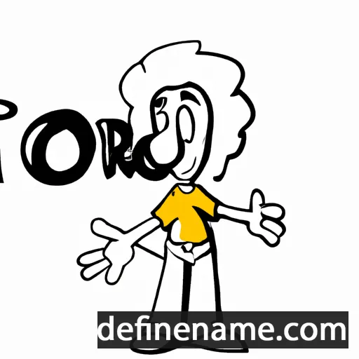 Oro cartoon