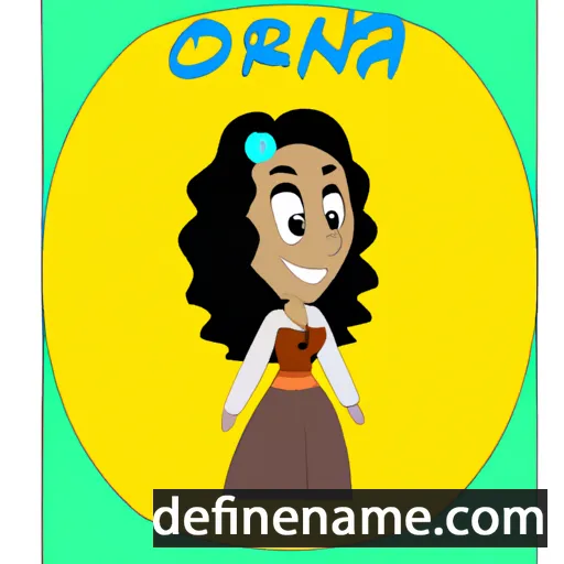 Oroana cartoon