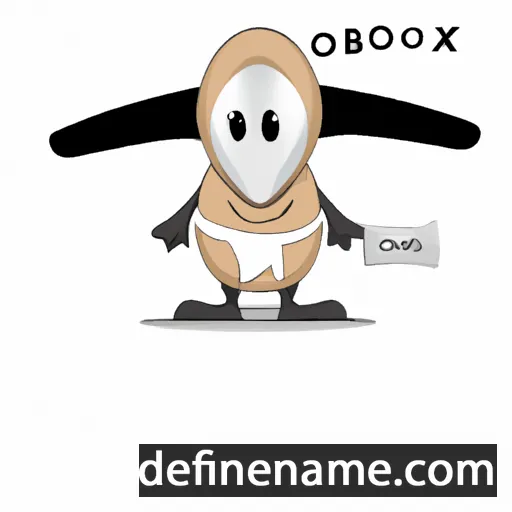 cartoon of the name Orocobix