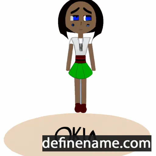 cartoon of the name O'tkira