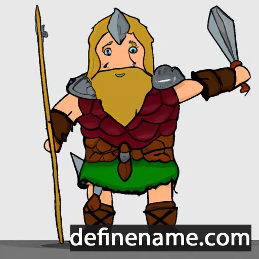 Óðalfreðr cartoon