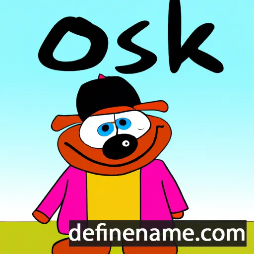 cartoon of the name Öski