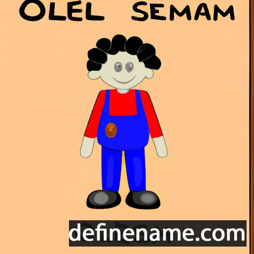 cartoon of the name Öslem