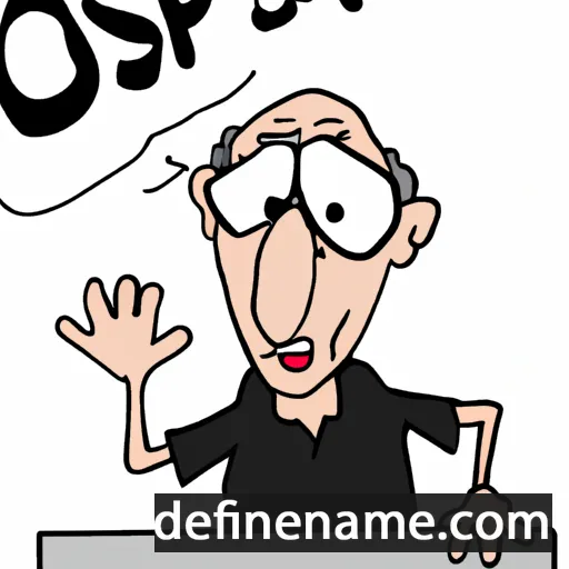 cartoon of the name Ösp