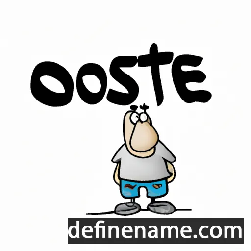 Öste cartoon