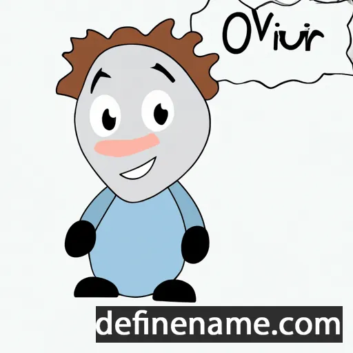 cartoon of the name Ørvur