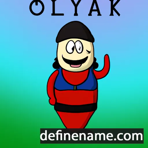 cartoon of the name Øylakr