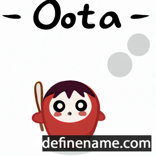 Ōta cartoon