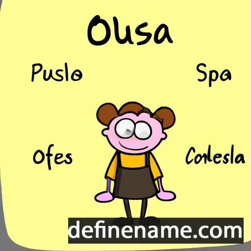 Oršula cartoon