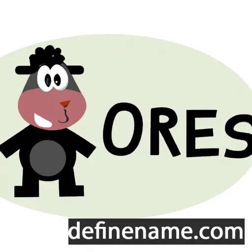 Orseis cartoon