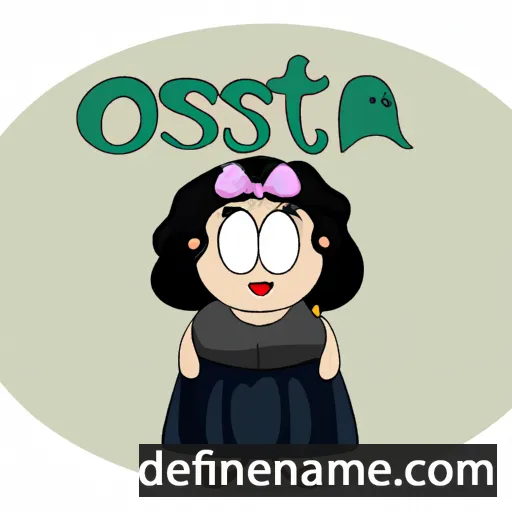 cartoon of the name Orsetta