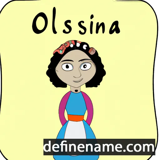 cartoon of the name Orsulina