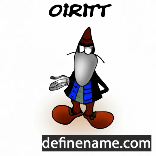 cartoon of the name Ortnit