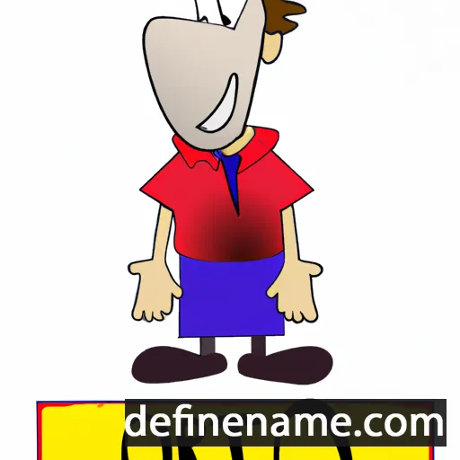 cartoon of the name Orton