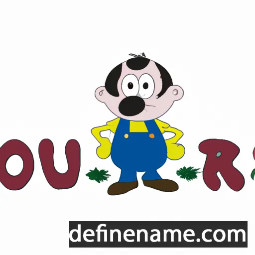 cartoon of the name Oruç