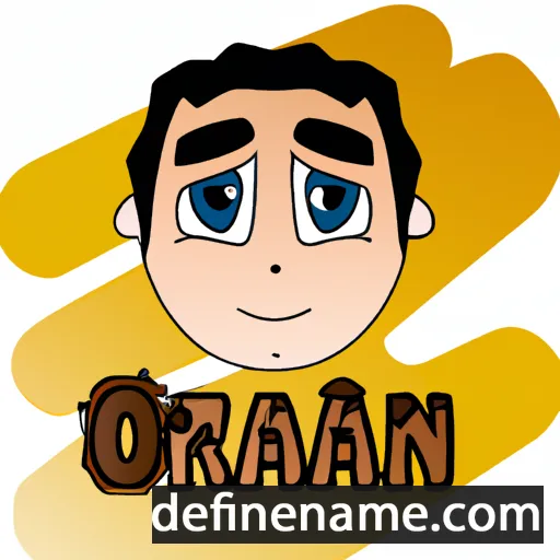 Orxan cartoon