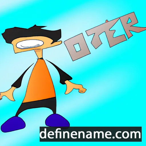 cartoon of the name Orzebet