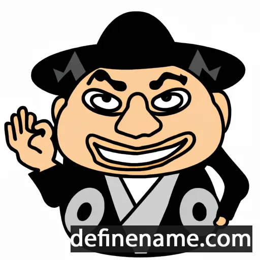 cartoon of the name Osahiro