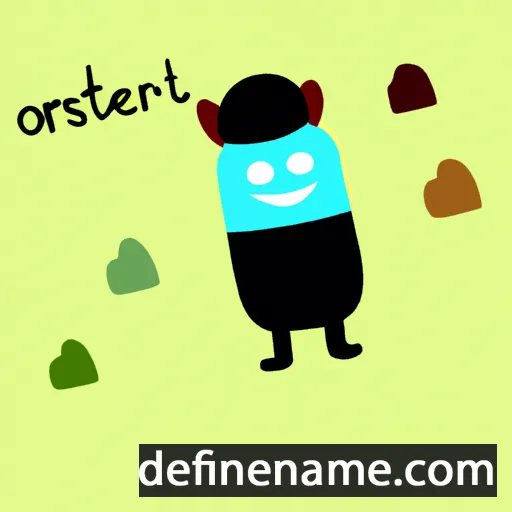 cartoon of the name Osaretin