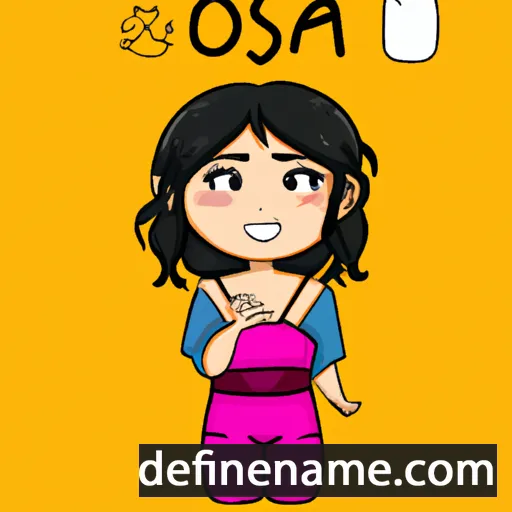 Osaya cartoon