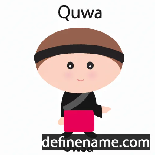 cartoon of the name Osazuwa