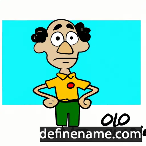 cartoon of the name Osbaldo