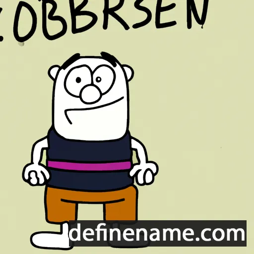 cartoon of the name Osbern