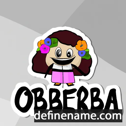 Osberta cartoon