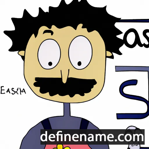 cartoon of the name Oseas