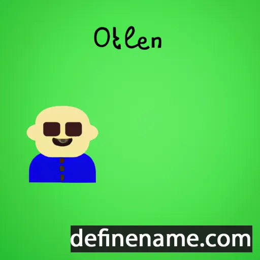 cartoon of the name Osehonlen